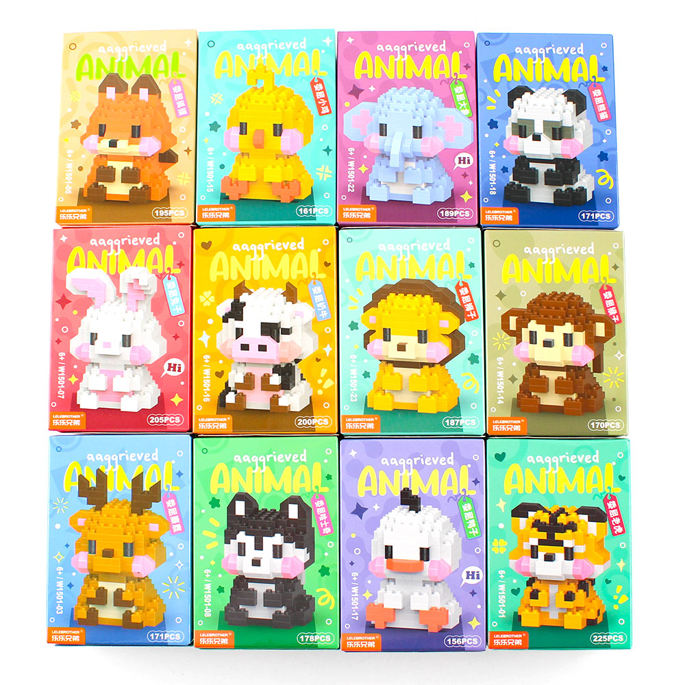 228,229A] 1500 퍼줌 애니멀 나노 블록1500퍼줌애니멀나노블록,PZ88000199131,6970673890953,팬*아,애니멀나노블록,나노블록,동물블록,미니블록,조립블록,블록완구,창의력놀이,집중력놀이,키즈완구,DIY블록팬시피아