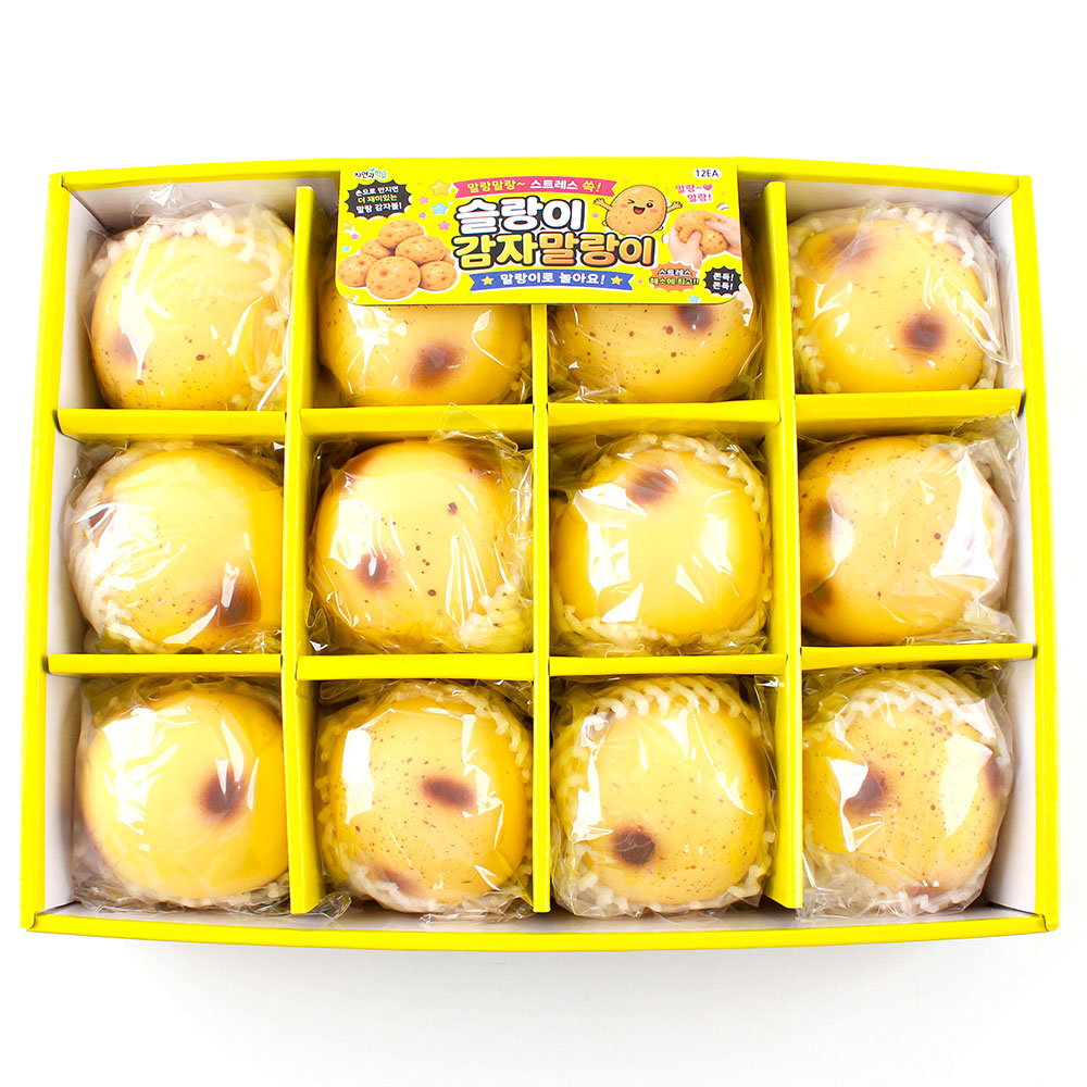 265C] 3000 슬랑이 감자 말랑이3000슬랑이감자말랑이,8809971826860,자*습,슬랑이감자말랑이,감자말랑이,슬랑이말랑이,말랑이,촉감놀이,주물럭장난감,스트레스해소,말랑이장난감,푸드말랑이,감자장난감,키즈장난감,어린이장난감,집콕놀이,수집장난감,구디백,단체선물,촉감완구,힐링장난감,감성완구,말랑이완구팬시피아